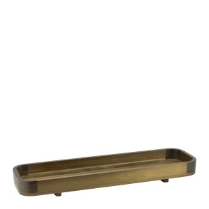 Platou lemn oval Alas 56 x 16,5 x H 6 cm - 52103