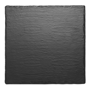 Platou melamina Black Slate Effect 30 x 30 cm - 37316