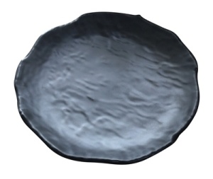 Platou melamina Norma Black 28 cm - 361209