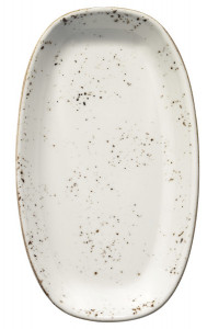 Platou oval Bonna Grain 34x19 cm - 01381