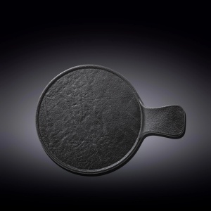 Platou rotund cu maner Slate Stone 30.5 x 21.5 cm - 661137 - Img 5