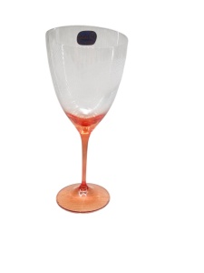 Set 6 pahare vin alb Kate orange 250 ml - 0411