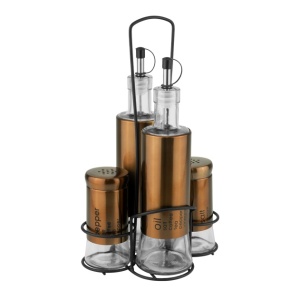 Set condimente Bronze Gourmet Chef 5 piese - 32150