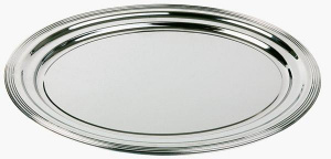 Tava servire ovala crom APS Classic 46x34 cm