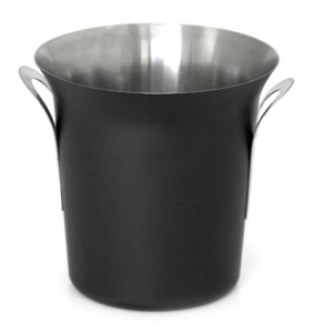 Vas gheata inox Royal Black H 13 cm