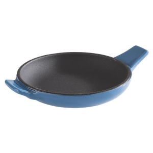 Vas servire rotund fonta Blue 10 cm - 88225