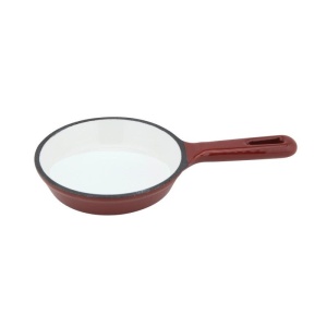 Vas servire rotund fonta rosu 10 cm - 1570R010GCV