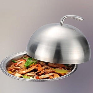 Capac servire (cloche ) Sydney Silver 28 cm - Img 3