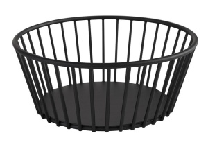 Cos paine rotund negru APS Urban 17 cm-30410