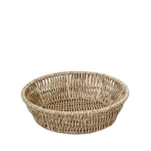 Cos paine rotund Rattan Beige 19 cm KOD106