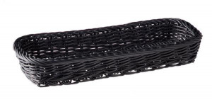 Cos tacamuri negru Economic APS H 5 cm