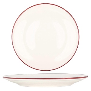 Farfurie desert Linea Burgundy Gourmet 21 cm - LNEBDGRM21DZ - Img 3