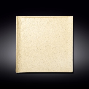 Farfurie intinsa patrata Sand Stone 27 x 27 cm - 661307