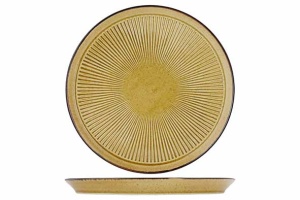 Farfurie intinsa Solas Mustard 27 cm