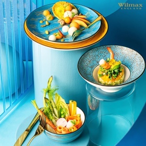 Farfurie intinsa Spiral Blue 25.5 cm-669614 - Img 3