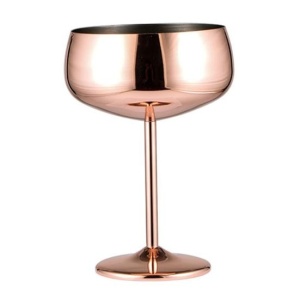 Pahare sampanie Copper 450 ml - 981865