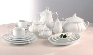 Platou oval portelan Gural Flora 36 cm - Img 2