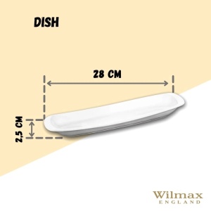 Platou rectangular Fine White 28 cm - 992643 - Img 4