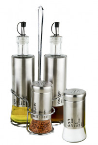 Set condimente Chrome 4 pcs - 3255