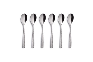 Set tacamuri inox Comas Martele 24 piese - Img 5