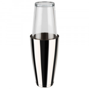 Shaker cocktail inox APS Boston 0.7 litri