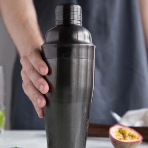Shaker cocktail Mixage Black 0.5 litri - 4531BL - Img 2
