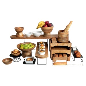 Stand bufet metal Black 15 x H 10 cm HOT 1507 - Img 2