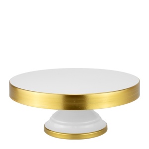 Stand bufet White & Gold 20 x H 11.5 cm
