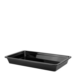 Tava gastronorm GN 1 / 1 portelan Black H = 65 mm