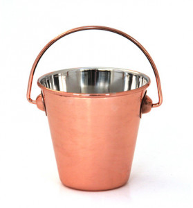 Vas servire cu maner Bloom 9 cm - 71373