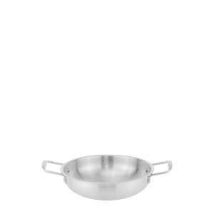 Vas servire rotund Charm Silver 19.5 cm