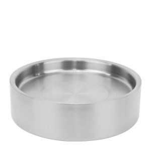 Bol inox cu pereti dubli Vintage Silver 21,5 cm