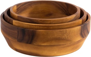 Bol lemn APS Acacia 25 x h 8.5 cm - Img 5