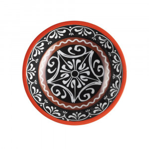 Bol lemn Mango Red 24 cm - Img 2