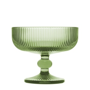 Cupa desert sticla Bloom Green 280 ml