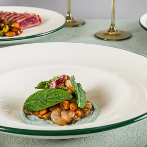 Farfurie adanca Linea Green Gourmet 24 cm - LNEGRGRM24CK - Img 2