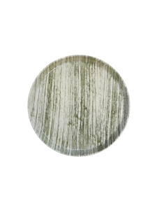 Farfurie intinsa cu bordura Green 25 cm