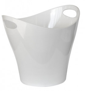 Frapiera sampanie , vin , policarbonat Horecano White 30 x 24 x (H) 26 cm