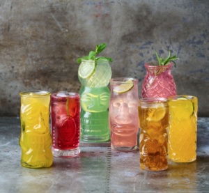 Pahare cocktail Tiki Pense 440 ml - Img 2