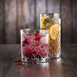 Pahare long drink Timeless Gold 450 ml - 52800GD - Img 2