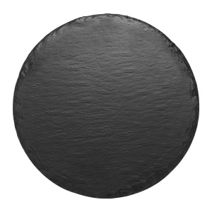 Platou melamina Black Slate Effect 30 cm - 37313