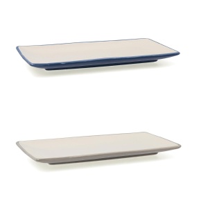 Platou rectangular Baltic Blue 20 x11 cm - 5427454BL