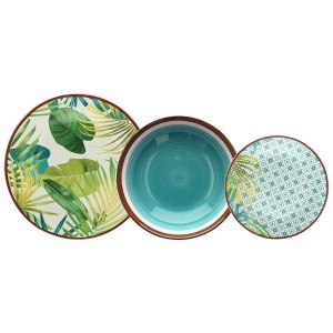 Set farfurii Jungle 18 piese