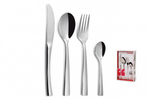 Set tacamuri inox Comas Madrid 24 piese