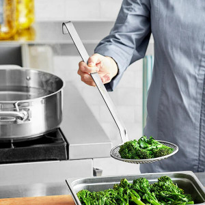 Spumiera inox cu plasa 10 cm - Img 2