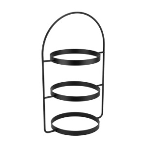 Stand bufet metal 3 nivele Alvi 29 x 19 x H 45 cm - 39168
