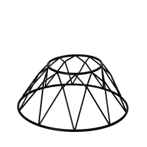 Stand bufet metal Black 25 x H 10 cm HOT 1508