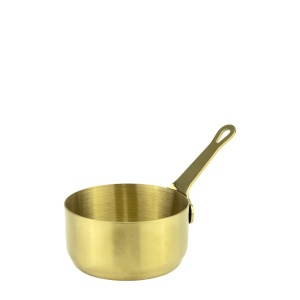Vas servire cu mâner Charm Gold 5.5 cm