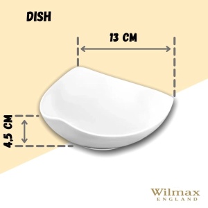 Bol servire triunghi Fine White 13 cm - 992613 - Img 3