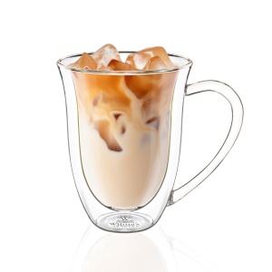 Cana sticla termorezistenta cu pereti dubli 400 ml - 888727 - Img 2